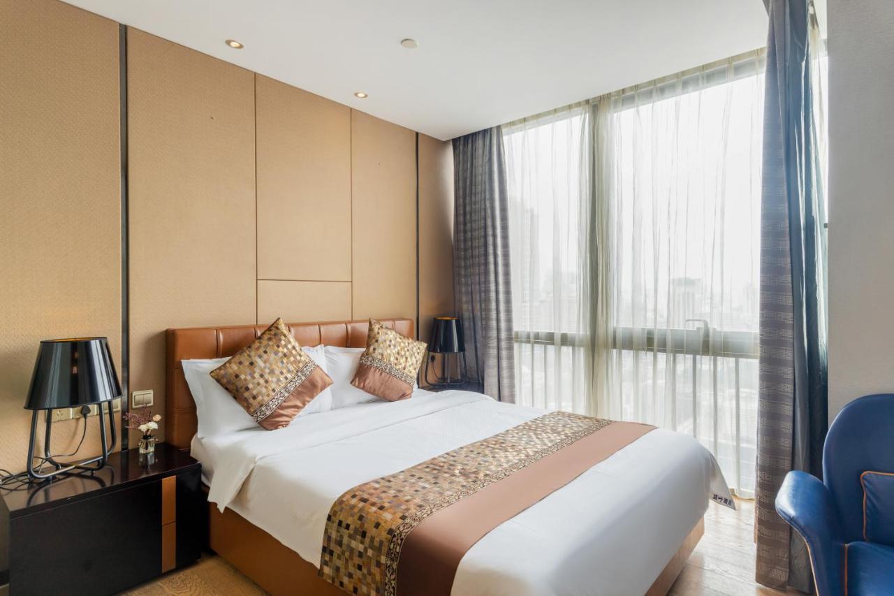 Yoyo Apartment Jiedeng Metropolis Branch, Beijing Road Guangzhou Bagian luar foto