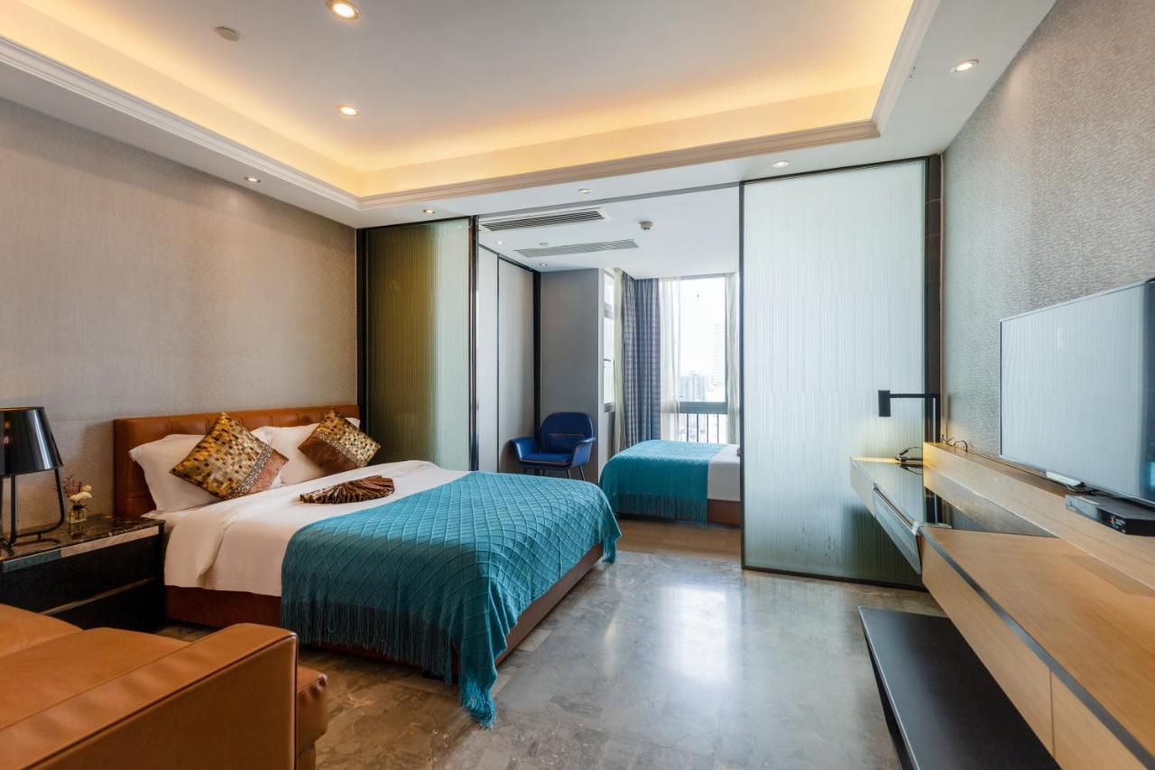 Yoyo Apartment Jiedeng Metropolis Branch, Beijing Road Guangzhou Bagian luar foto