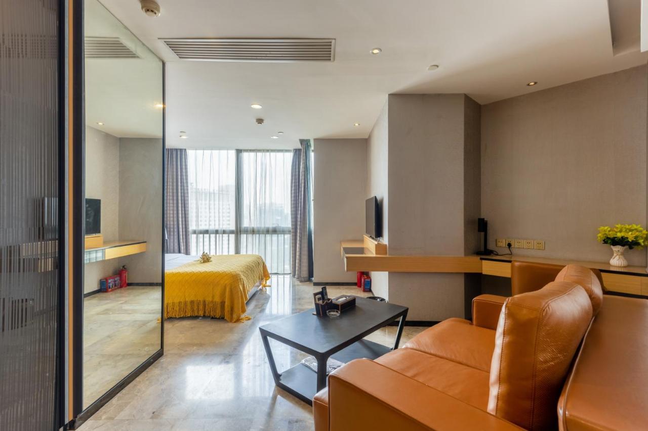Yoyo Apartment Jiedeng Metropolis Branch, Beijing Road Guangzhou Bagian luar foto