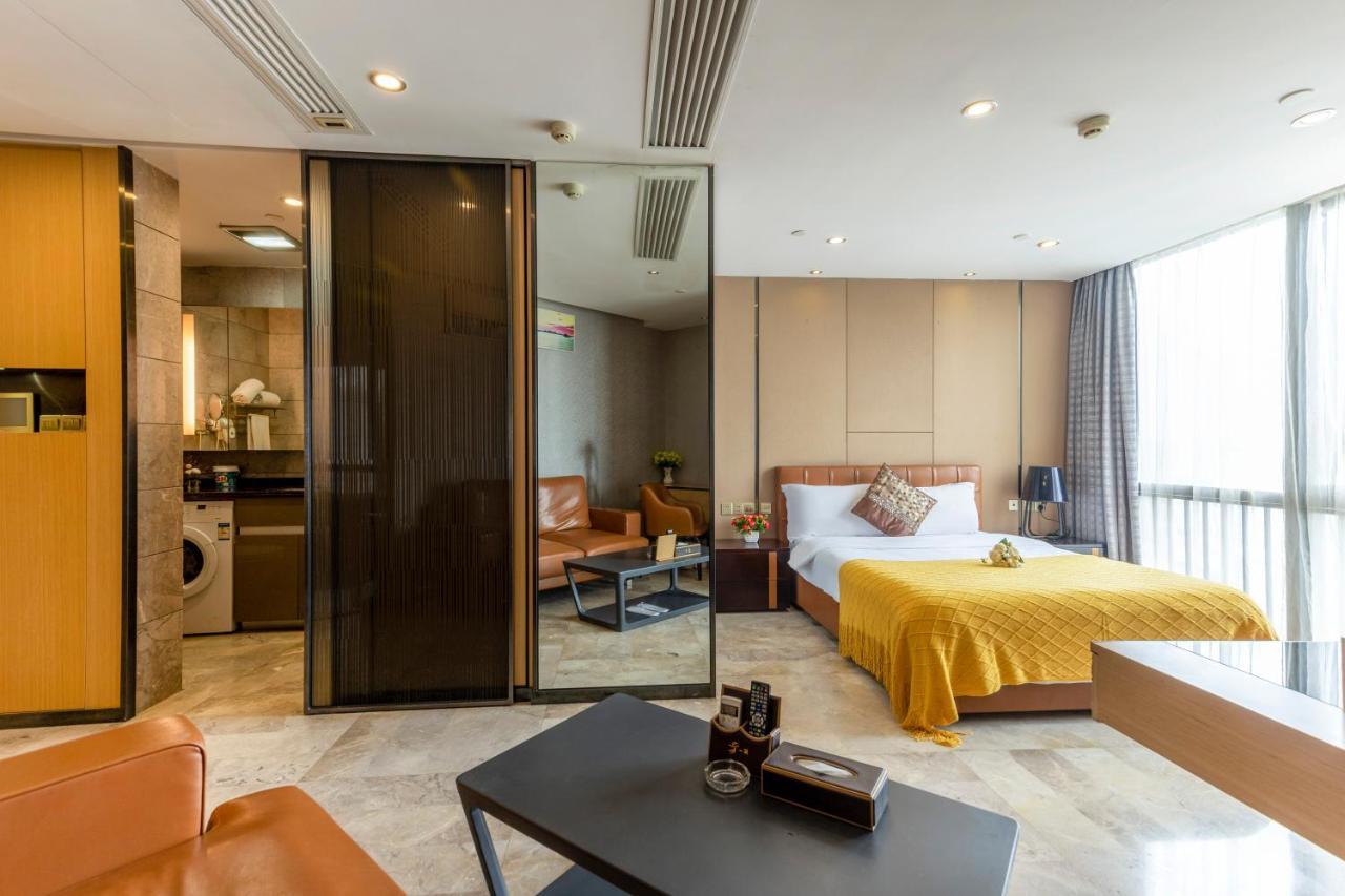 Yoyo Apartment Jiedeng Metropolis Branch, Beijing Road Guangzhou Bagian luar foto