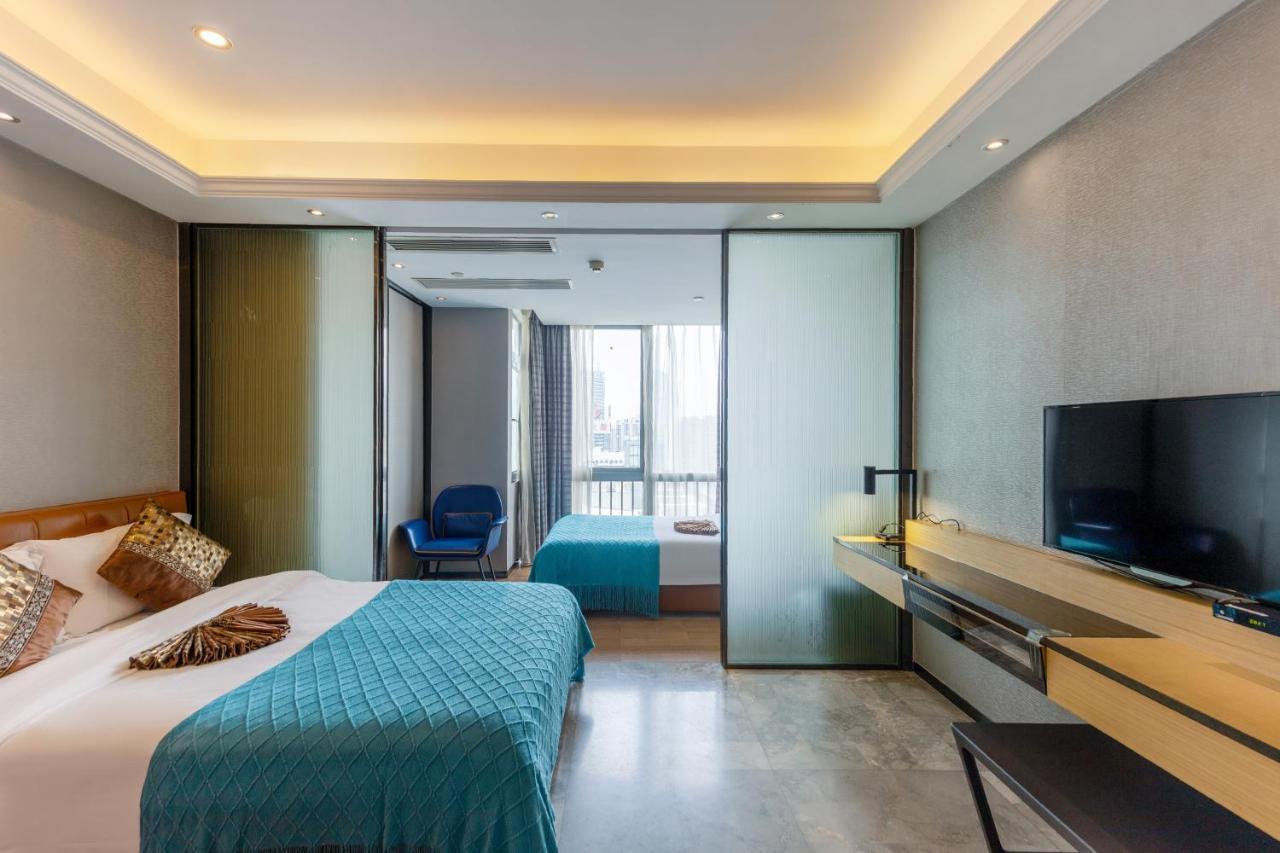 Yoyo Apartment Jiedeng Metropolis Branch, Beijing Road Guangzhou Bagian luar foto