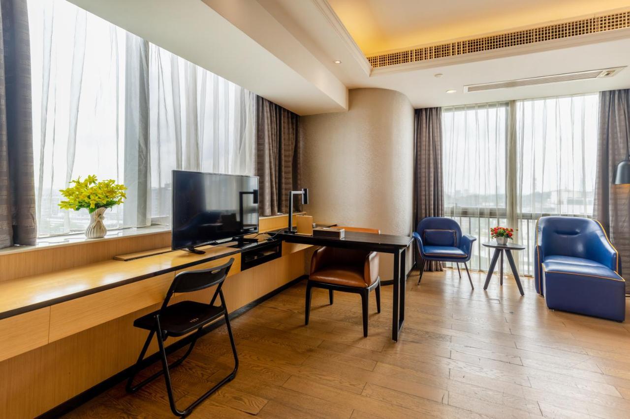 Yoyo Apartment Jiedeng Metropolis Branch, Beijing Road Guangzhou Bagian luar foto