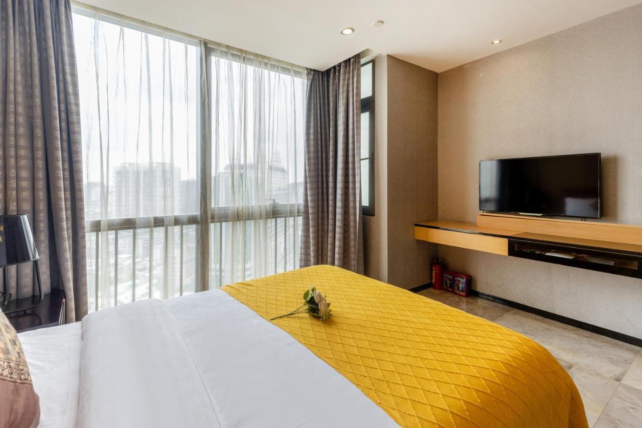 Yoyo Apartment Jiedeng Metropolis Branch, Beijing Road Guangzhou Bagian luar foto