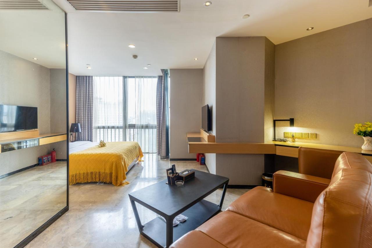 Yoyo Apartment Jiedeng Metropolis Branch, Beijing Road Guangzhou Bagian luar foto