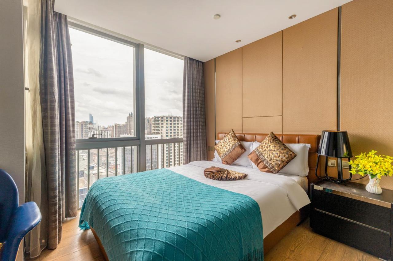 Yoyo Apartment Jiedeng Metropolis Branch, Beijing Road Guangzhou Bagian luar foto