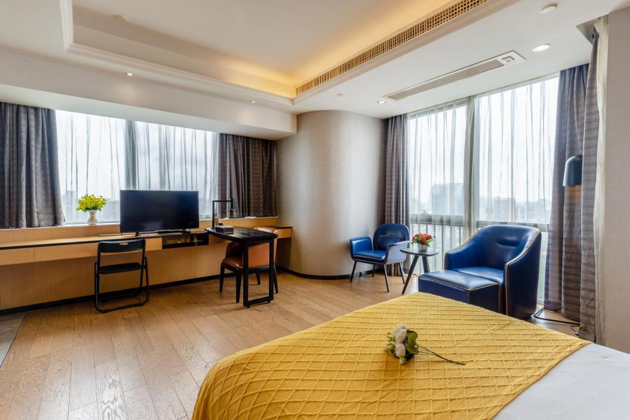 Yoyo Apartment Jiedeng Metropolis Branch, Beijing Road Guangzhou Bagian luar foto