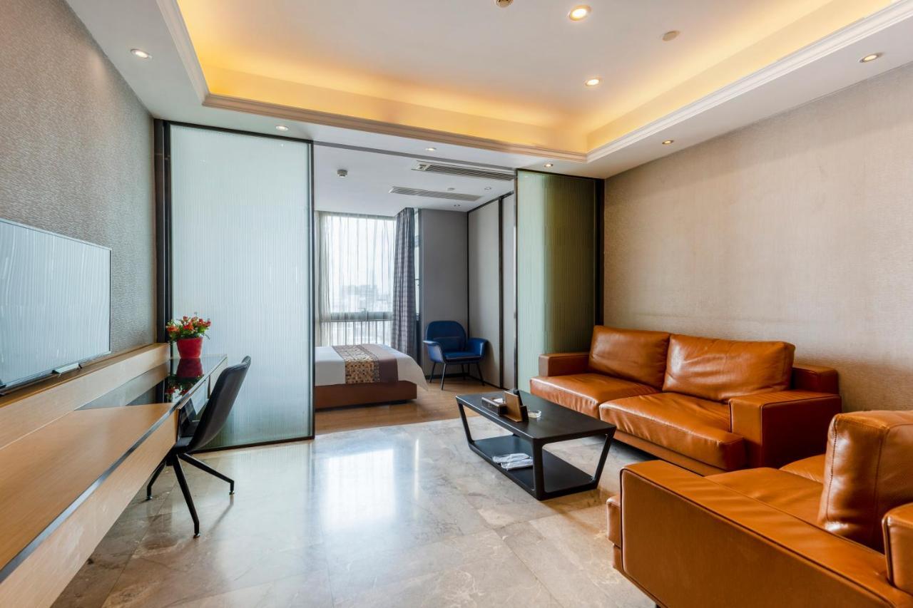 Yoyo Apartment Jiedeng Metropolis Branch, Beijing Road Guangzhou Bagian luar foto